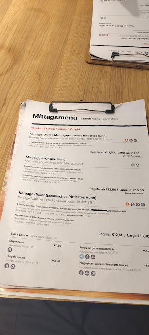 Menu Tokyo Gohan Kreuzberg - 4