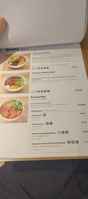 Menu Tokyo Gohan Kreuzberg - 5