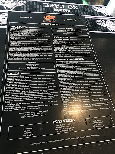 Menu Tommys Tavern + Tap - 9