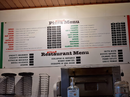 Menu Tony’s Pizza “The Original” Since 1970 - 4