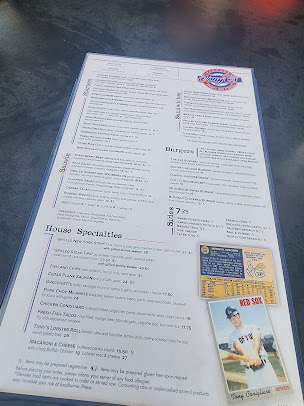 Menu Tonys Sports Bar And Grill - 9
