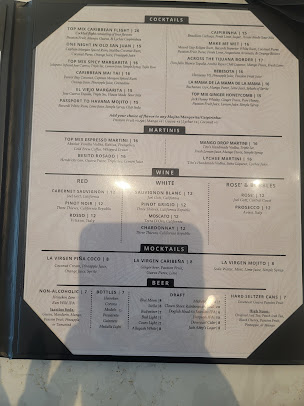 Menu Top Mix Bar Kitchen Cambridge - 5