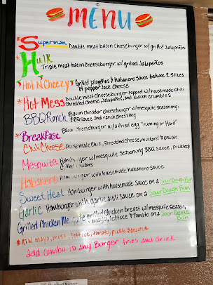 Menu Top Of The Hill Greasy Burgers - 7