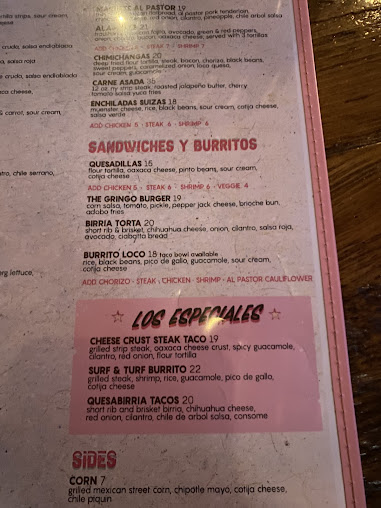 Menu Toro Loco - 6