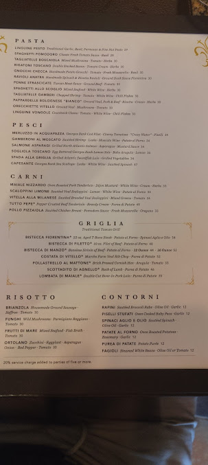 Menu Toscano Harvard Square - 3