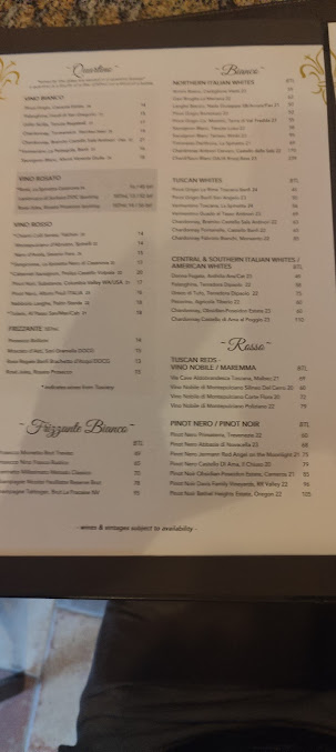 Menu Toscano Harvard Square - 8