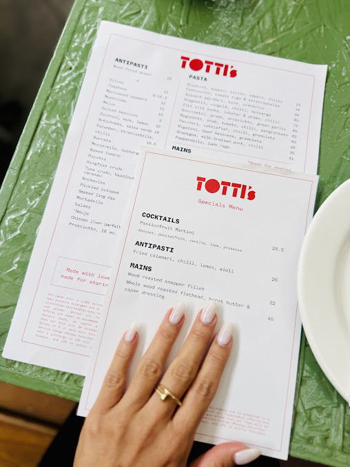 Menu Totti’s - 6