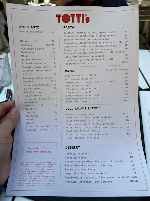 Menu Totti’s - 8