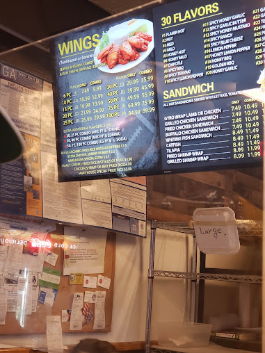 Menu Touchdown Wings - 0