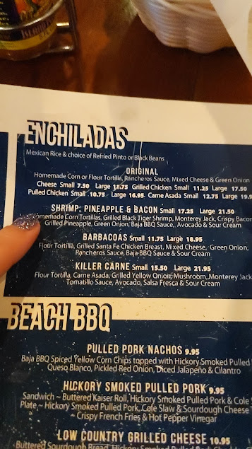 Menu Tower 7 Baja Mexican Grill - 2