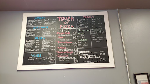 Menu Tower Of Pizza Corpus Christi - 0