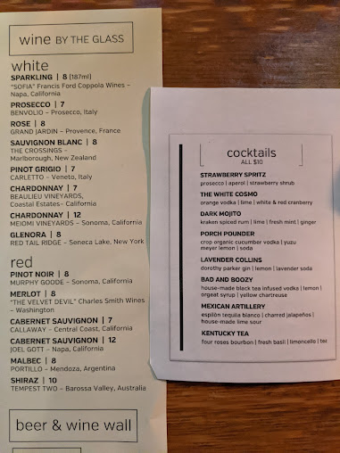 Menu Trata: The Restaurant At The Armory - 4