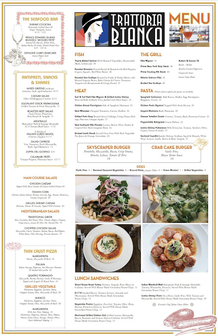 Menu Trattoria Bianca - 0
