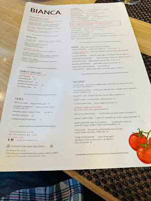 Menu Trattoria Bianca - 1