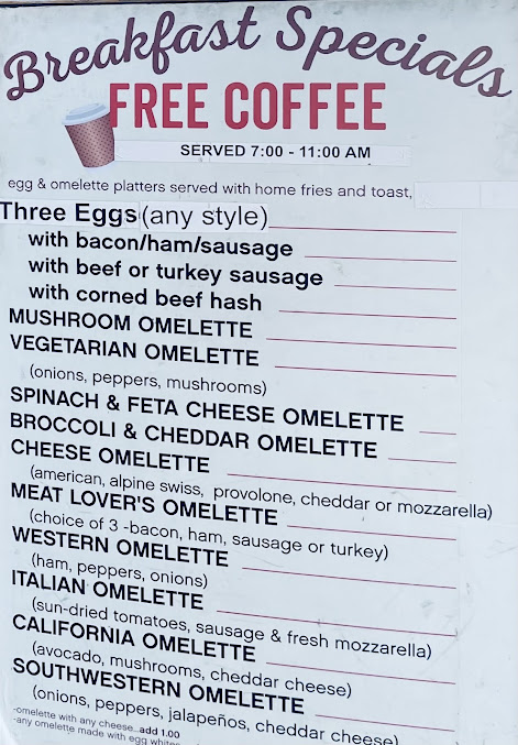 Menu Tria Bakery Cafe Diner - 4