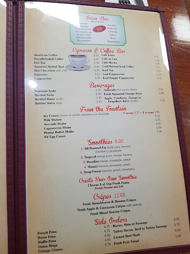 Menu Tria Bakery Cafe Diner - 7