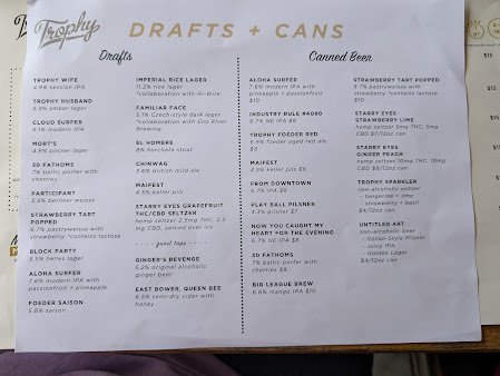 Menu Trophy Brewing & Pizza - 3