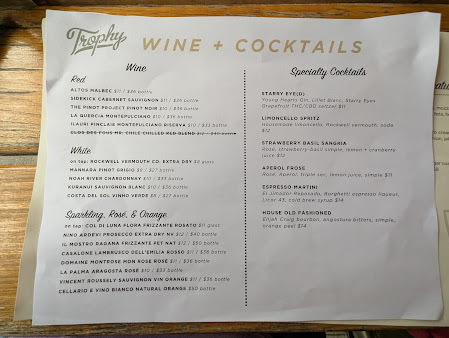 Menu Trophy Brewing & Pizza - 4