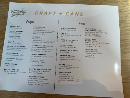 Menu Trophy Brewing & Pizza - 5