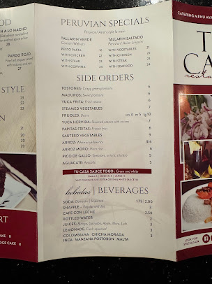 Menu Tu Casa - 2