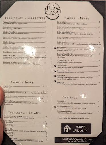 Menu Tu Casa - 9