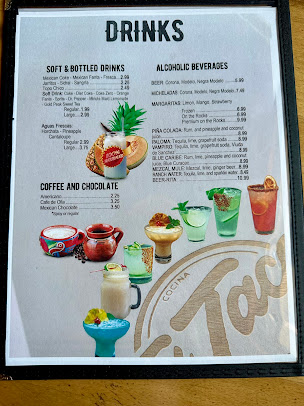 Menu Tu Taco Arlington Restaurant Cocina Autentica Mexicana - 6