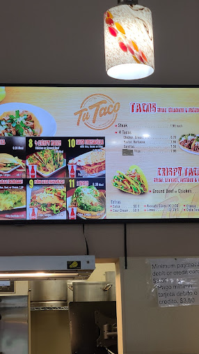 Menu Tu Taco Arlington Restaurant Cocina Autentica Mexicana - 7