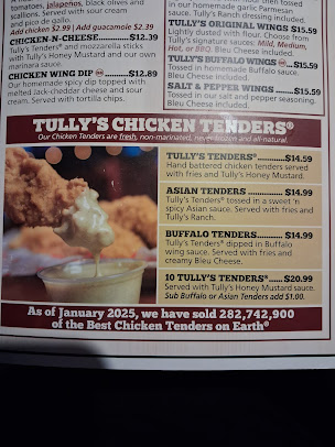 Menu Tully's Good Times Erie Blvd. - 7