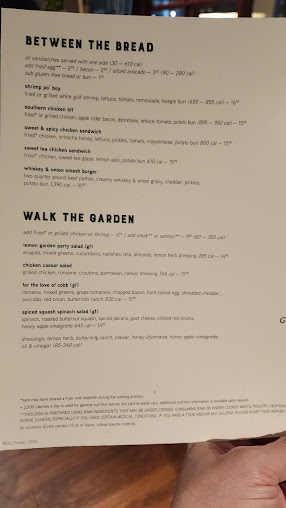 Menu Tupelo Honey Southern Kitchen & Bar - 8