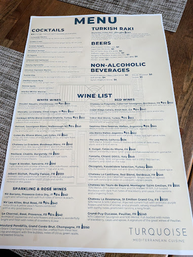 Menu Turquoise Cafe & Restaurant - 7