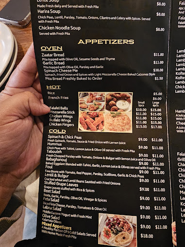 Menu Tutt Heights Cafe - 1