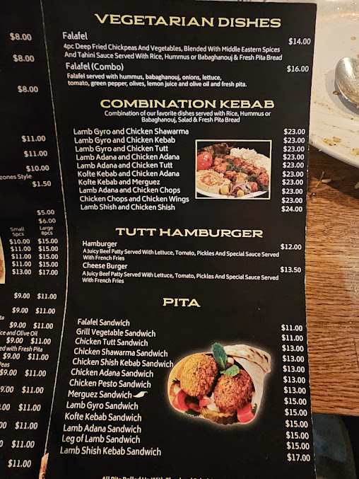 Menu Tutt Heights Cafe - 2