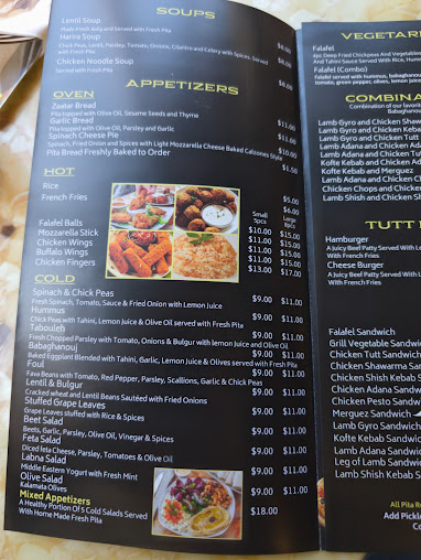 Menu Tutt Heights Cafe - 4