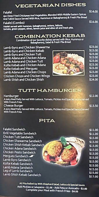 Menu Tutt Heights Cafe - 7