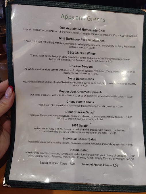 Menu Twin Anchors Restaurant & Tavern - 1