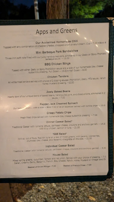Menu Twin Anchors Restaurant & Tavern - 4