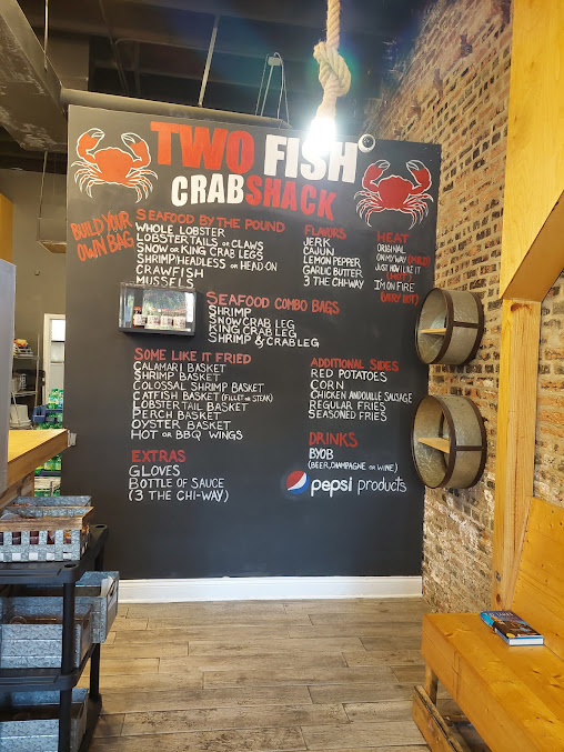 Menu Two Fish Crab Shack - 1