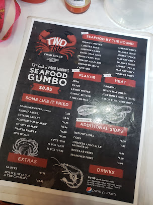 Menu Two Fish Crab Shack - 2