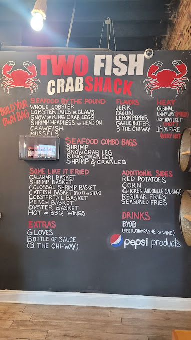 Menu Two Fish Crab Shack - 9