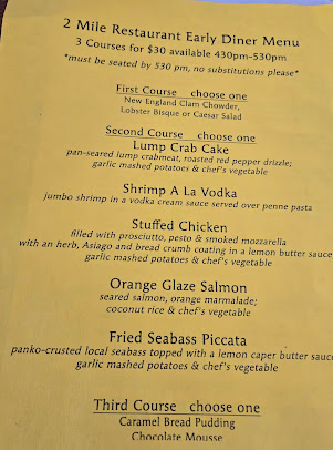 Menu Two Mile Crab House & Crush Bar - 4