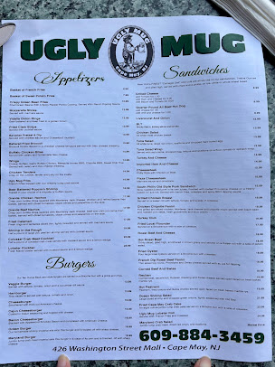 Menu Ugly Mug Bar & Restaurant - 0
