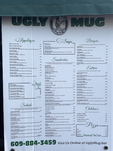 Menu Ugly Mug Bar & Restaurant - 2
