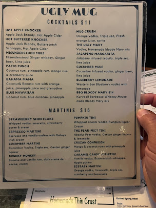 Menu Ugly Mug Bar & Restaurant - 3
