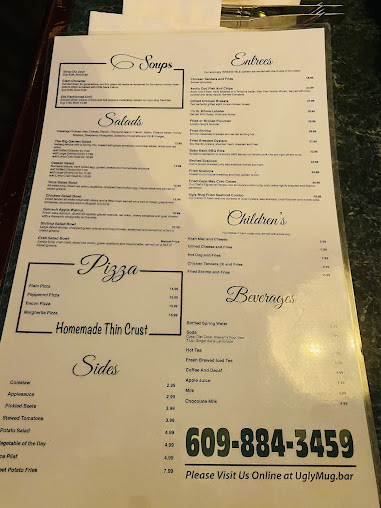 Menu Ugly Mug Bar & Restaurant - 5
