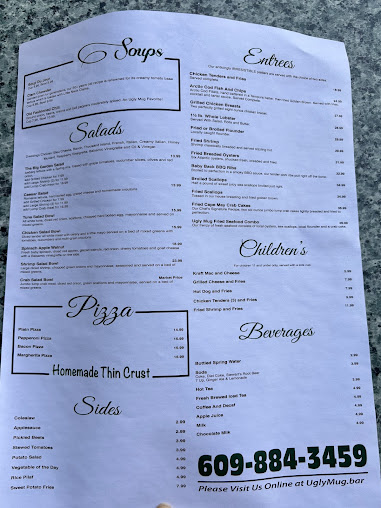 Menu Ugly Mug Bar & Restaurant - 6