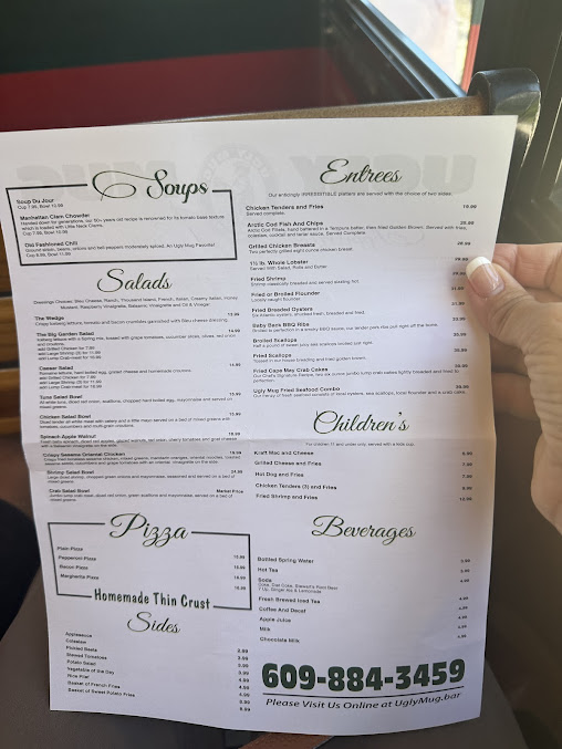 Menu Ugly Mug Bar & Restaurant - 8