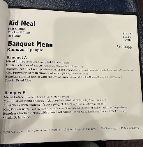 Menu Ulladulla Chinese Restaurant - 3