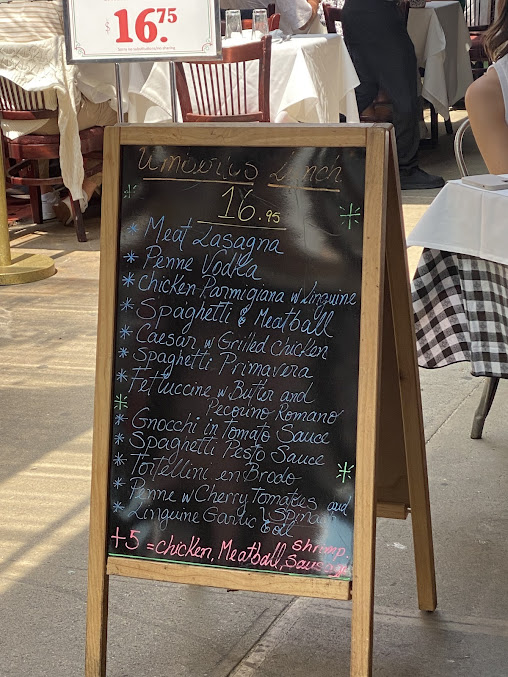 Menu Umbertos Clam House - 4