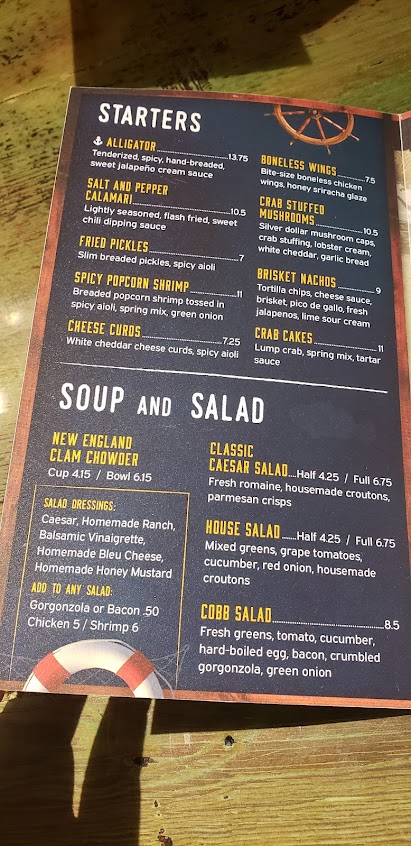 Menu Uncle Bucks Fish Bowl And Grill Bridgeport - 6