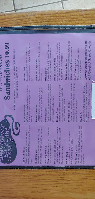 Menu Undercover Eggplant Co - 4